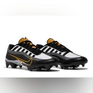 ✨New Mens Size 9-16 Nike Vapor Edge Speed 360 Football Cleats Black Gold Durable